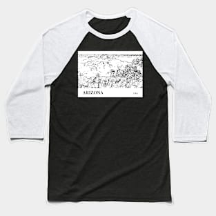 Arizona USA Baseball T-Shirt